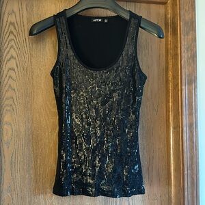 Sequined tank